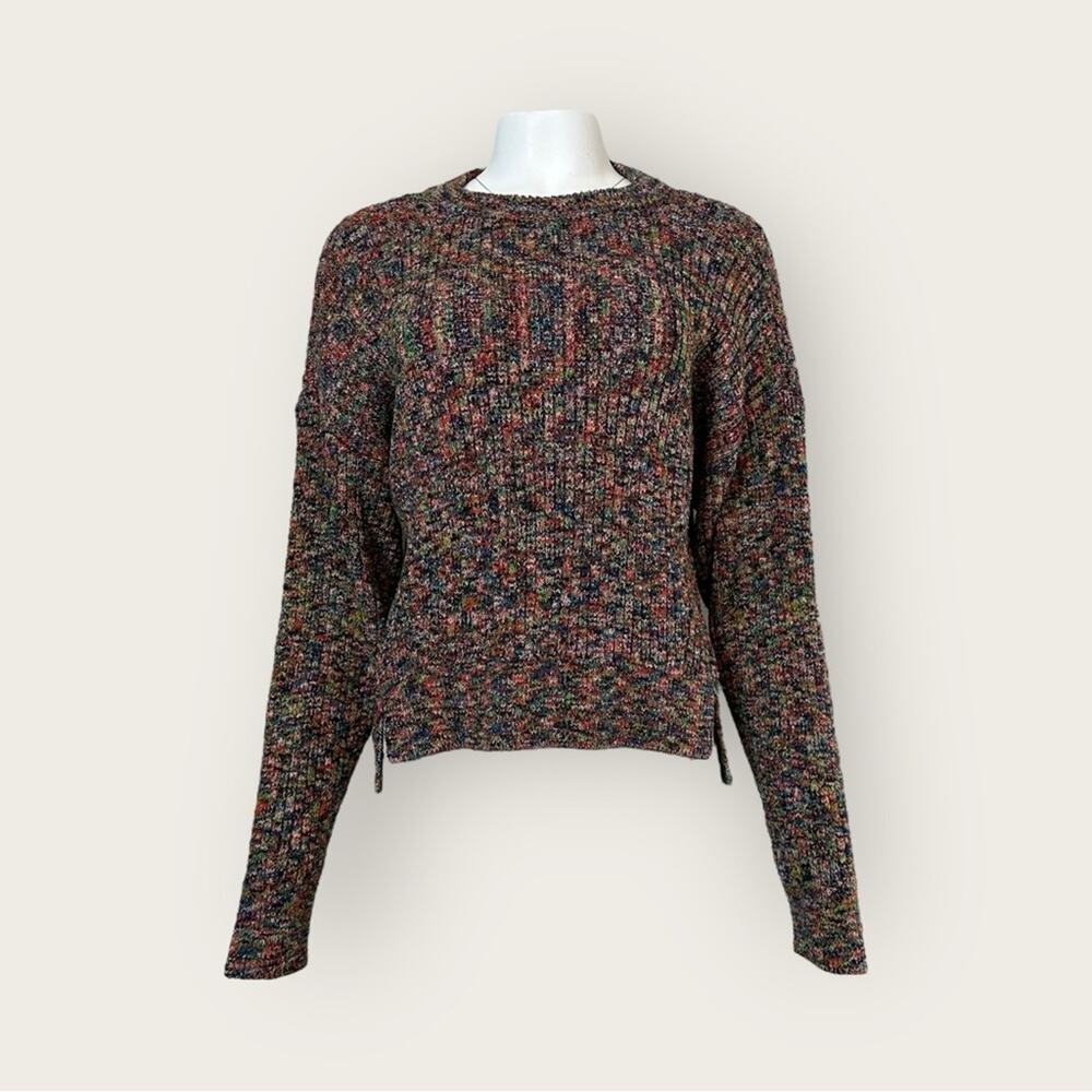 NWOT | Parker | Cable Knit Sweater | Multi Color | Small